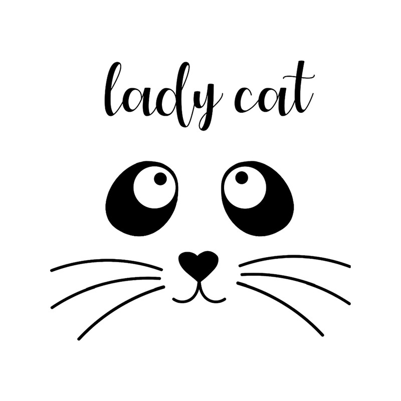 cat miaw, lady cat funny.png