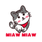 Cat miaw,cat miaw lover,Funny Cat Miaw(2).png