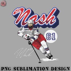 hockey png rick nash new york r retro
