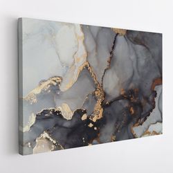 gray marble canvas, gold marble wall art, marble poster, black marble, mold print, luxury wall art, modern wall art, mod