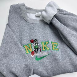 Nike Boston Celtics Embroidered Unisex Shirt, Celtics NBA T Shirt, Basketball, NBA Embroidery Hoodie, NBA Sweatshirt