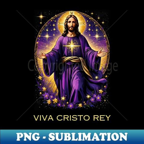 Crist Add Rey Viva Cristo Rey Catholic Jesus Christ the King - Retro PNG S | Inspire ...
