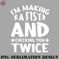 hockey png im making a fist and checking you twice