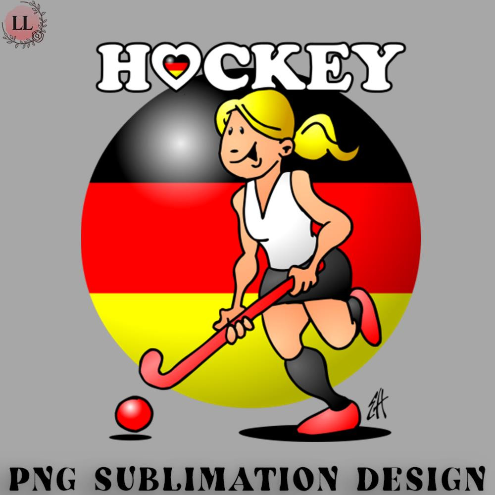 KE0707230955236-Hockey PNG Hockey lady of the German field hockey team.jpg