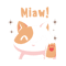 Cat Miaw-Kitty-Cute Cat-Funny Essential .png