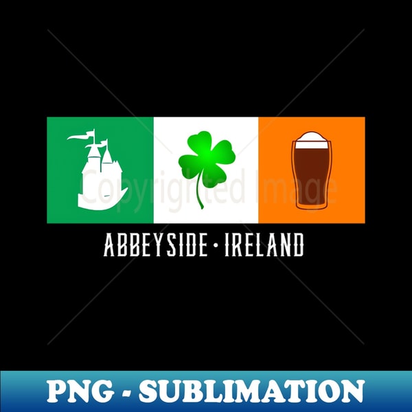CM-899_Abbeyside Ireland Gaelic - Irish Flag 1984.jpg