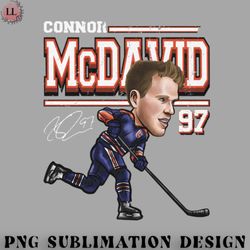 hockey png connor mcdavid edmonton cartoon