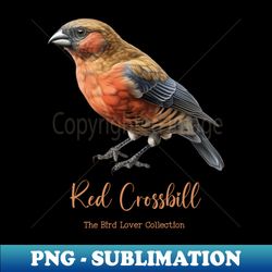 Red Crossbill - The Bird Lover Collection - Special Edition Sublimation PNG File - Unlock Vibrant Sublimation Designs