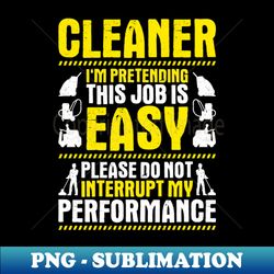 Cleaner Cleaning Operative Building Cleaner - High-quality Png Sublimation Download - Revolutionize Your Designs