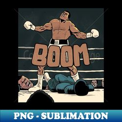 Muhammad Ali boom - Digital Sublimation Download File - Perfect for Sublimation Mastery
