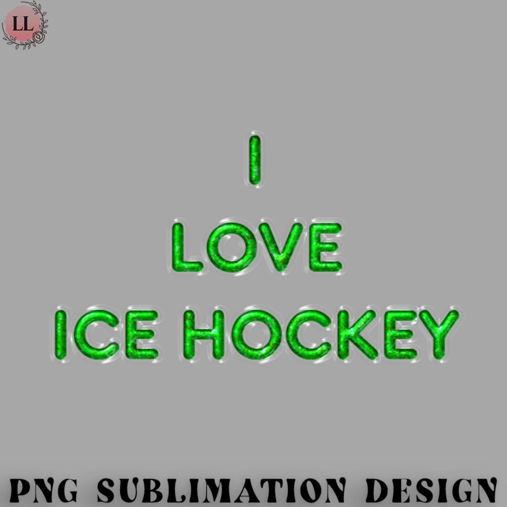 KY070723095679-Hockey PNG I Love Ice Hockey - Green.jpg