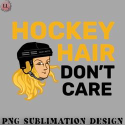 hockey png hockey hair dont care blonde