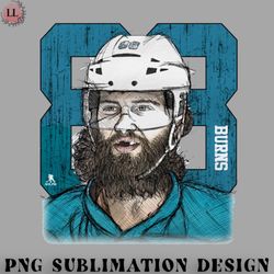 hockey png brent burns seattle sketch 88