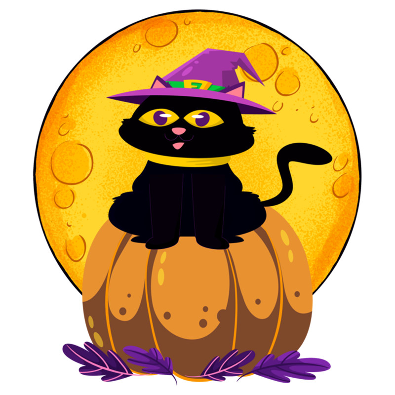 cute cat Holiday Halloween .png