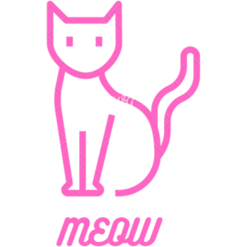 MEOW gift for cat lovers .png