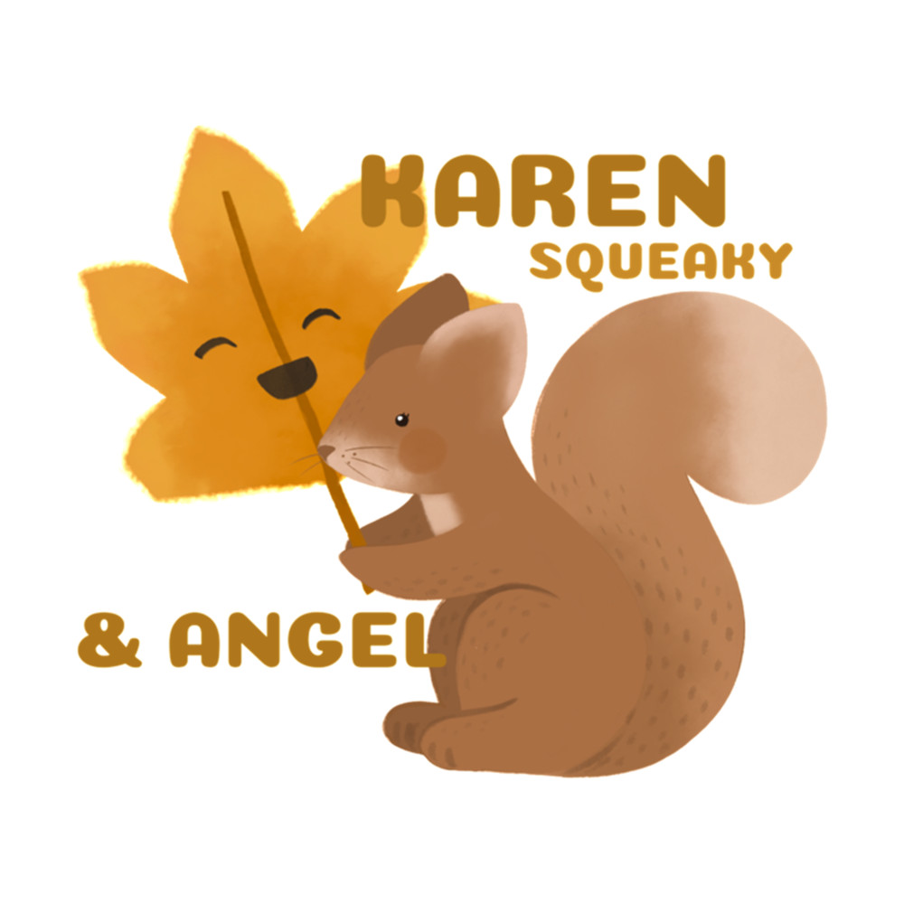 Karen squeaky and angel gift Essential .png