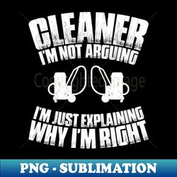 Cleaner Cleaning Operative Building Cleaner - Trendy Sublimation Digital Download - Perfect For Sublimation Art