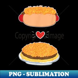 3 Way Cincinnati Style Chili And Cheese Coney Lover - Creative Sublimation PNG Download - Add a Festive Touch to Every Day