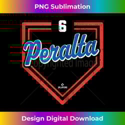 home plate gameday david peralta los angeles mlbpa tank top - artisanal sublimation png file - enhance your art with a dash of spice