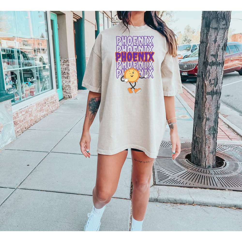 Phoenix Basketball Team NBA T-shirt, Every Day Oversized Shirt - Perfect gift for Suns Fans.jpg