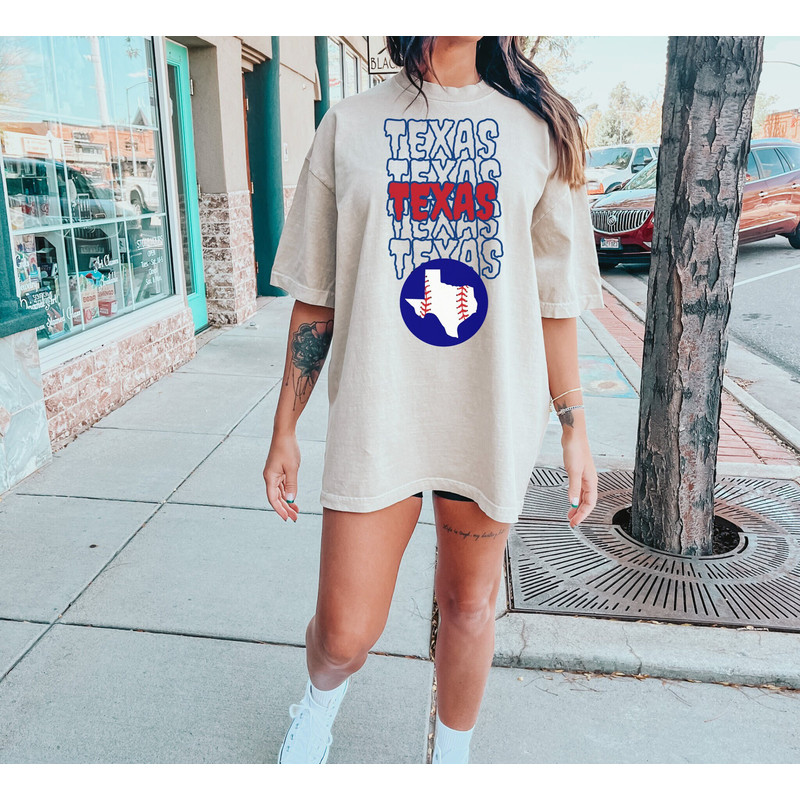 Texas Baseball Team Baseball T-shirt, Every Day Oversized Shirt - Perfect gift for Rangers Fans.jpg