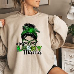 st patricks day sweatshirt, retro mama st patricks day t-shirt,one lucky mama sweatshirt,leopard mama, st patricks day s