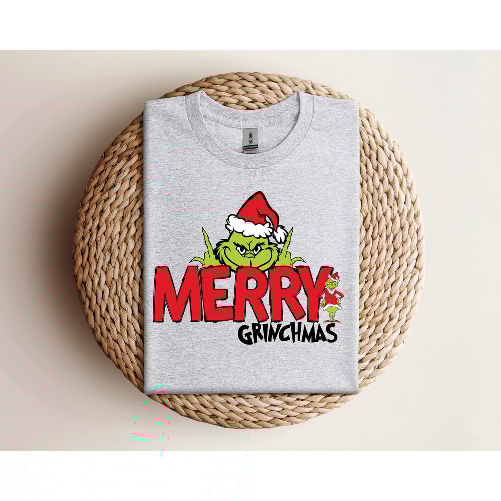 Merry Grinchmas Unisex Shirt, Grinch Era, Boujie Era, Christmas, Trending Christmas, Christmas Party.jpg