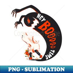 happy halloween  hey boo time - premium sublimation digital download - stunning sublimation graphics