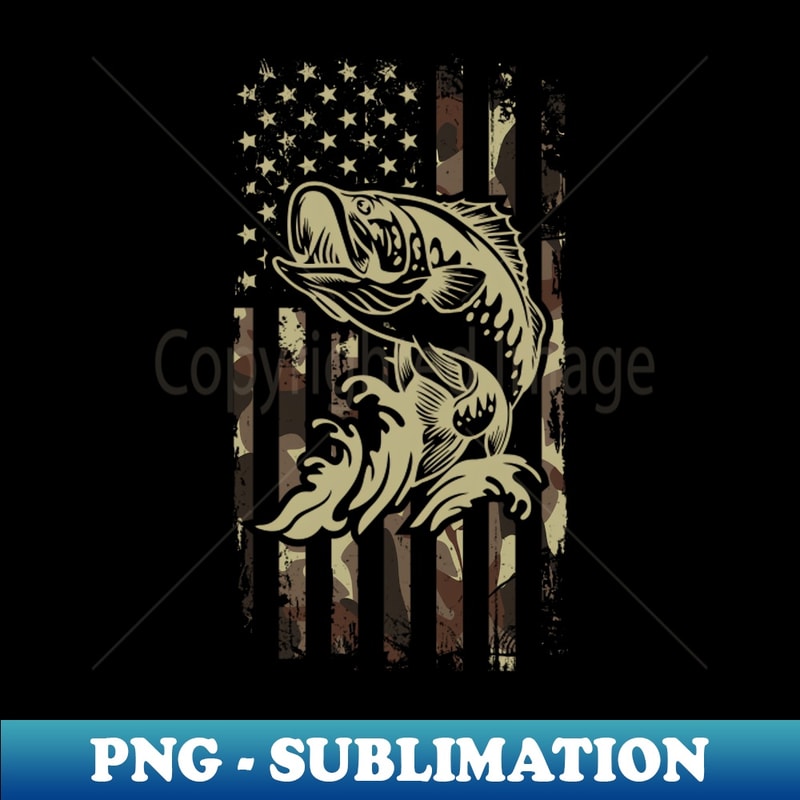 AU-3661_Bass Fishing American Camo Camouflage USA Flag 7720.jpg