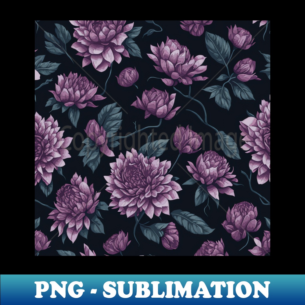 BC-28208_Pink Flower and Leaves Pattern on Black 7833.jpg