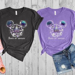 disney 100 years of wonder shirt, disney characters shirt, disney shirt, disney trip shirt, disney vacation shirt, disne
