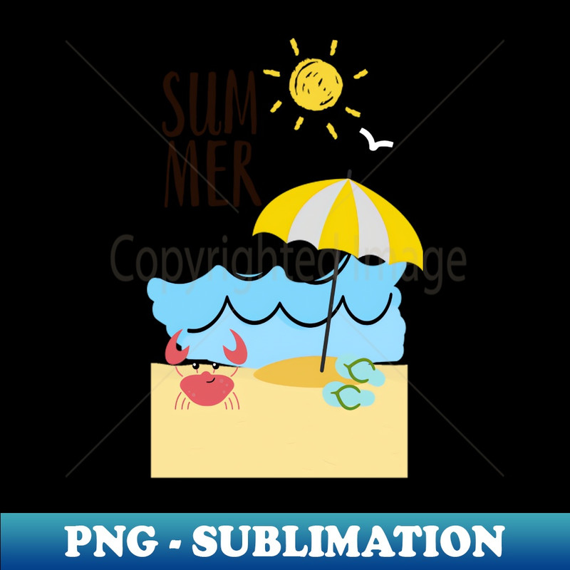 BI-34232_Summer crab parasol slippers beach waves sun 2655.jpg