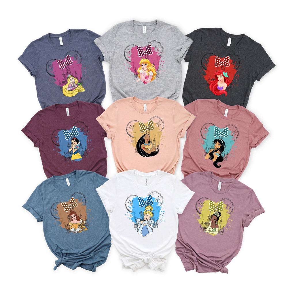 Disney Princesses Shirt, Disney Shirt, Disney Trip Shirt, Disney Family Shirt, Disneyland Shirt, Disney World Shirt, Disney Vacation Shirt 1.jpg