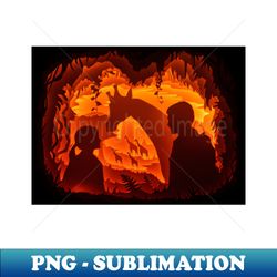 joel and ellie - premium sublimation digital download - fashionable and fearless