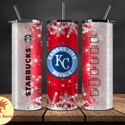 Kansas City Royals Png,Christmas MLB Tumbler Png , MLB Christmas Tumbler Wrap 34