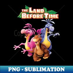 the land before time - instant sublimation digital download - unlock vibrant sublimation designs