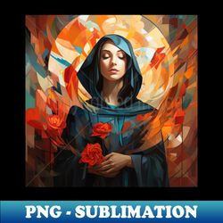 saint 18 - instant png sublimation download - enhance your apparel with stunning detail