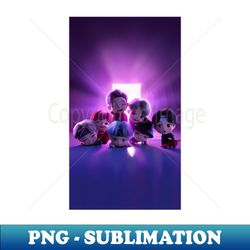 bts tiny tan - png transparent sublimation design - bold & eye-catching