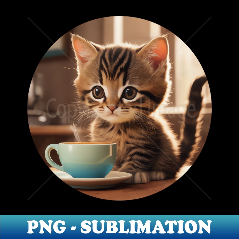 CQ-10114_Cute Stripey Kitten With a Cup of Coffee 6644.jpg