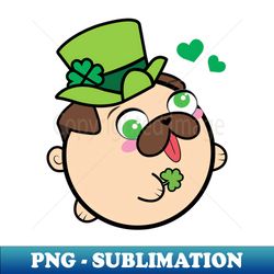 pug - saint patricks day - doopy - special edition sublimation png file - perfect for creative projects