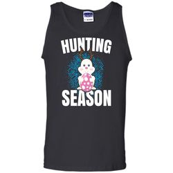 hunting season cute bunny funny easter t shirt tank top