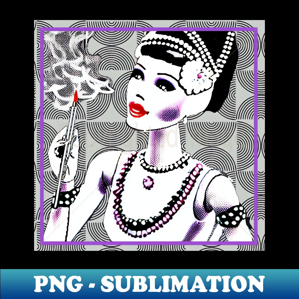 DH-2686_Art deco Roaring 20s smoking lady 3456.jpg