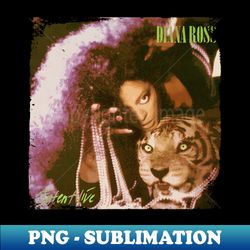 motown diva ross t-shirt - honoring the soundtrack of a generation - sublimation-ready png file - perfect for sublimation mastery