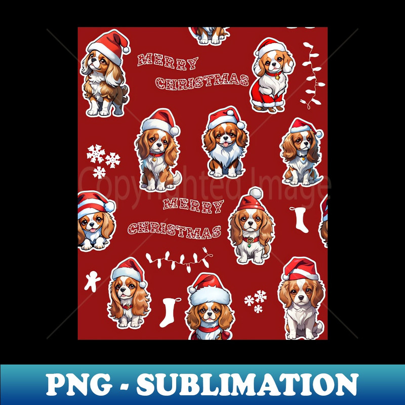 DZ-7064_Cavalier King Charles Spaniel Christmas phone case 7742.jpg