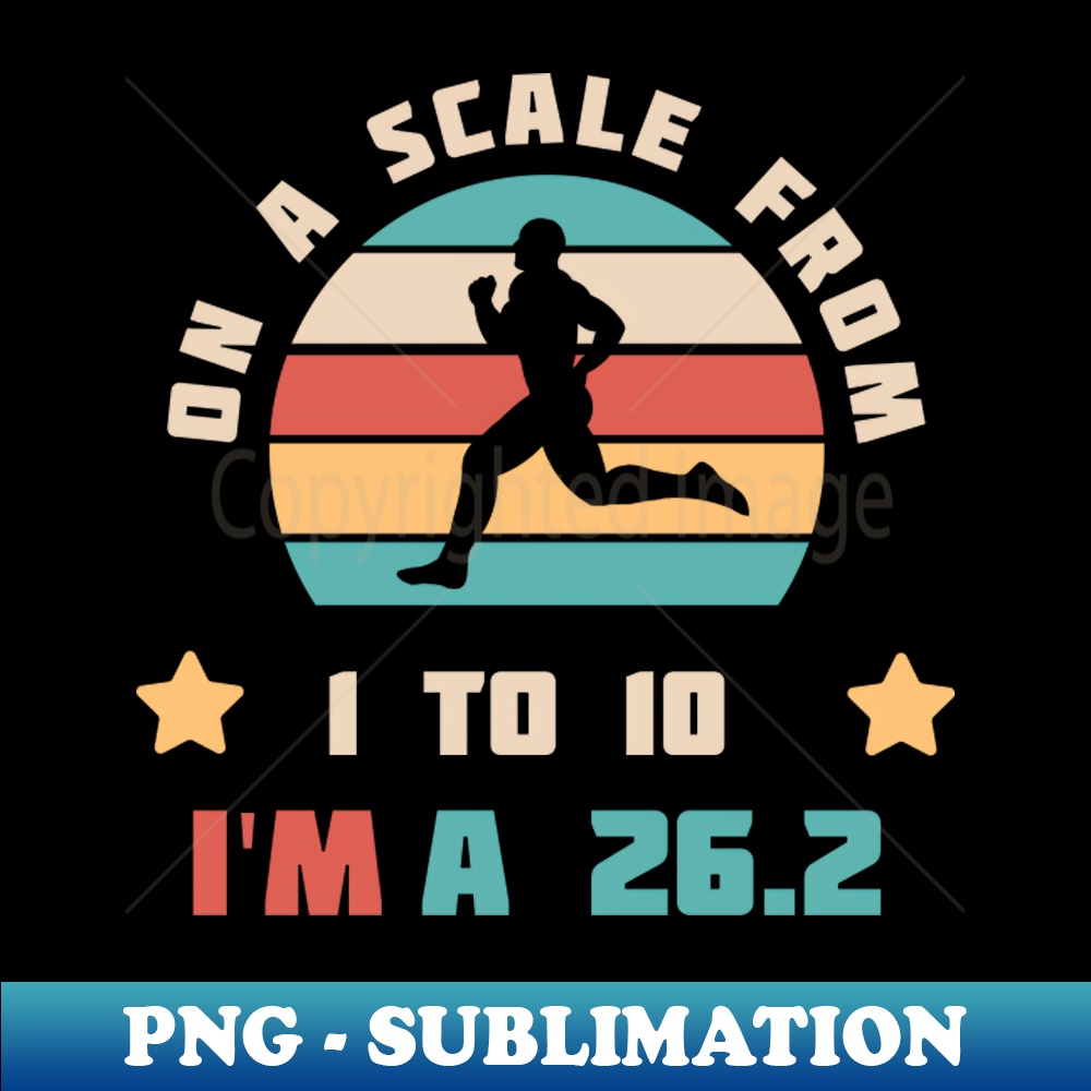 EN-27040_On A Scale From 1 To 10 Im A 262 Shirt Running Gift Idea Runner T-Shirt Run Lover Tee Marathon Halfmarathon 4241.jpg