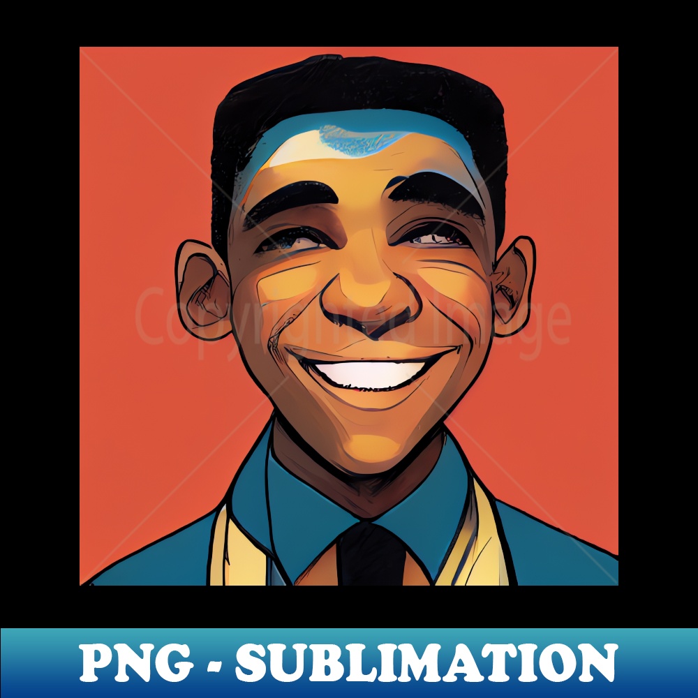 EW-3471_Barack Obama President of the United States Comics style 3429.jpg