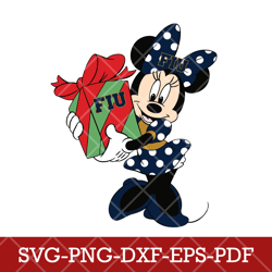 Florida International Panthers_mickey NCAA 5SVG Cricut, Mickey NCAA Team SVG DXF EPS PNG Files