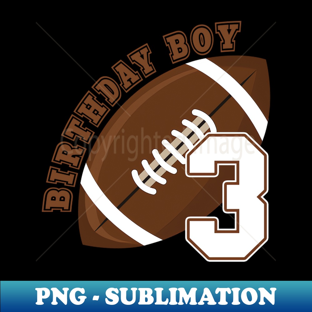 FJ-266_3rd Birthday Boys 3 Years Old Football Lover Theme Party 5394.jpg