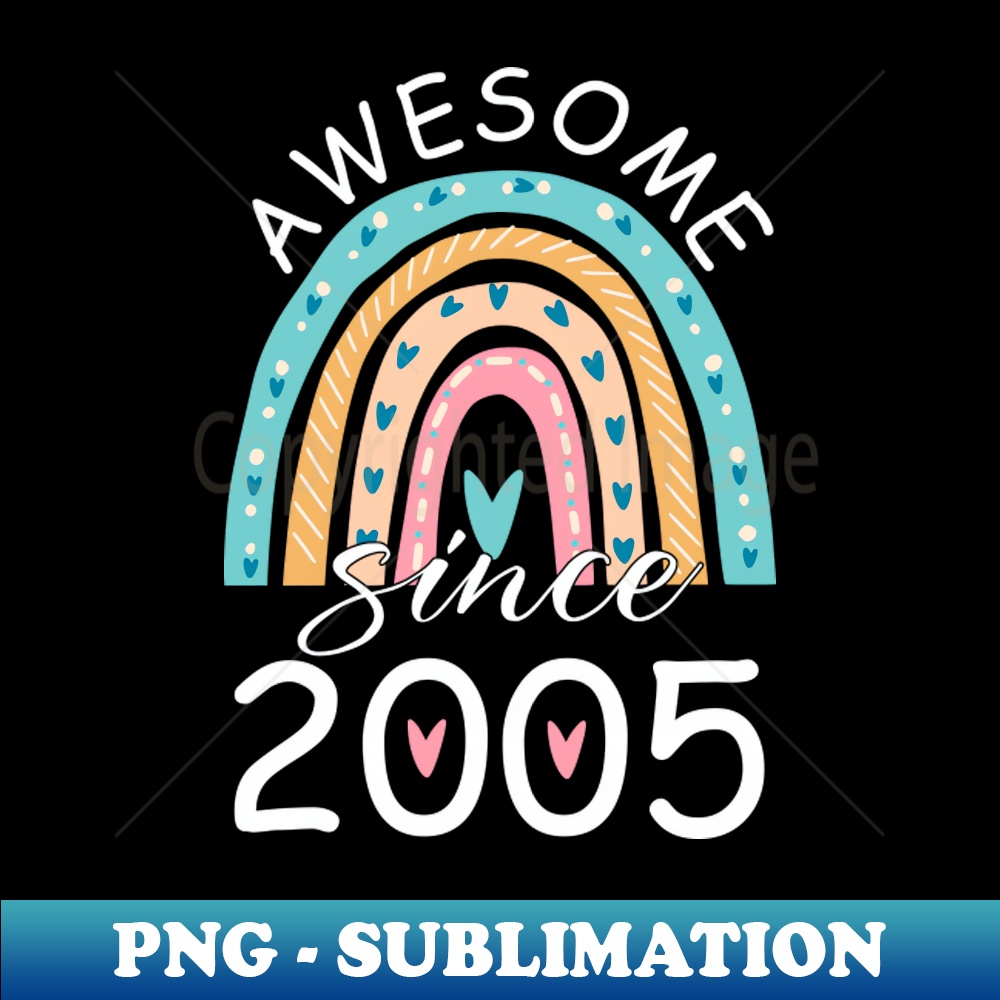 FN-3115_Awesome Since 2005 18th Birthday Gifts 18 Years Old 2237.jpg