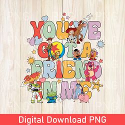 you've got a friend in me toy story png, vacation png, disney family png, toy story family, toy story disney friends png